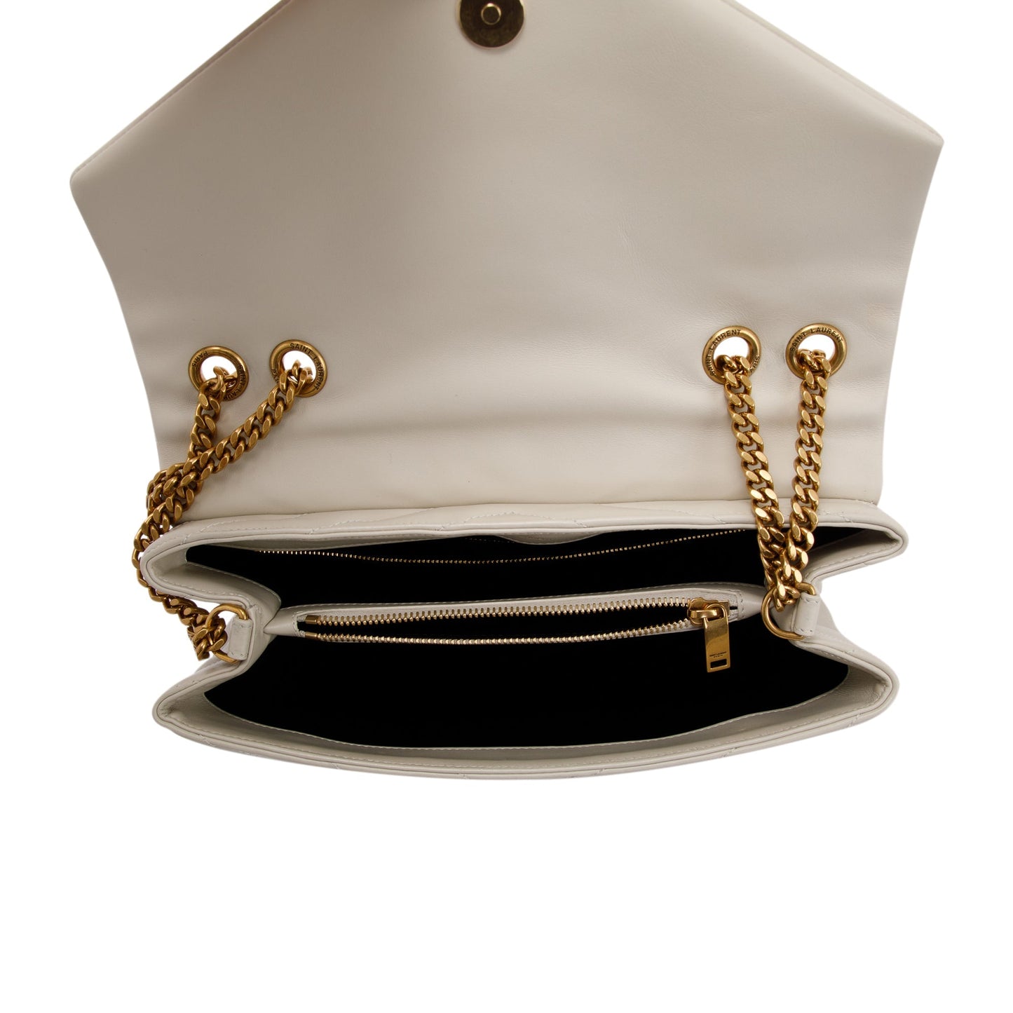 Saint Laurent 2022 Medium Loulou Monogram Shoulder Bag