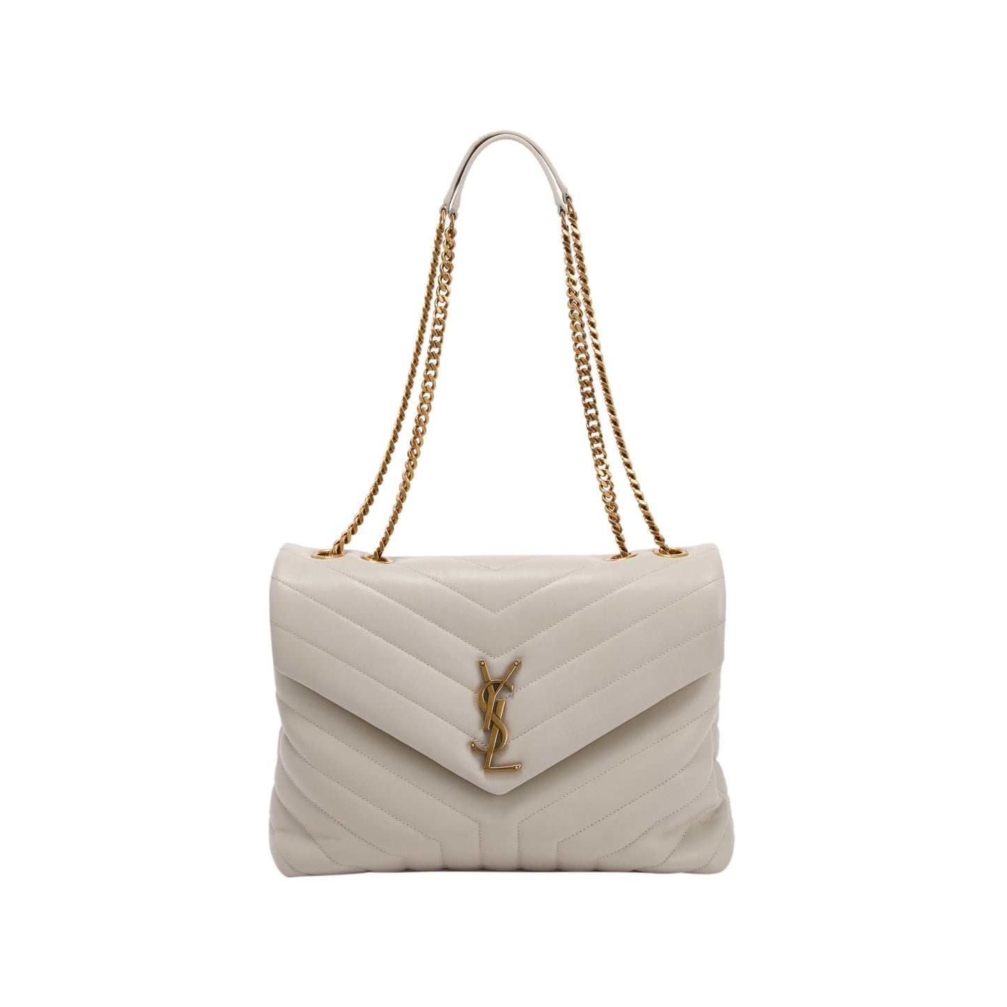 Saint Laurent 2022 Medium Loulou Monogram Shoulder Bag