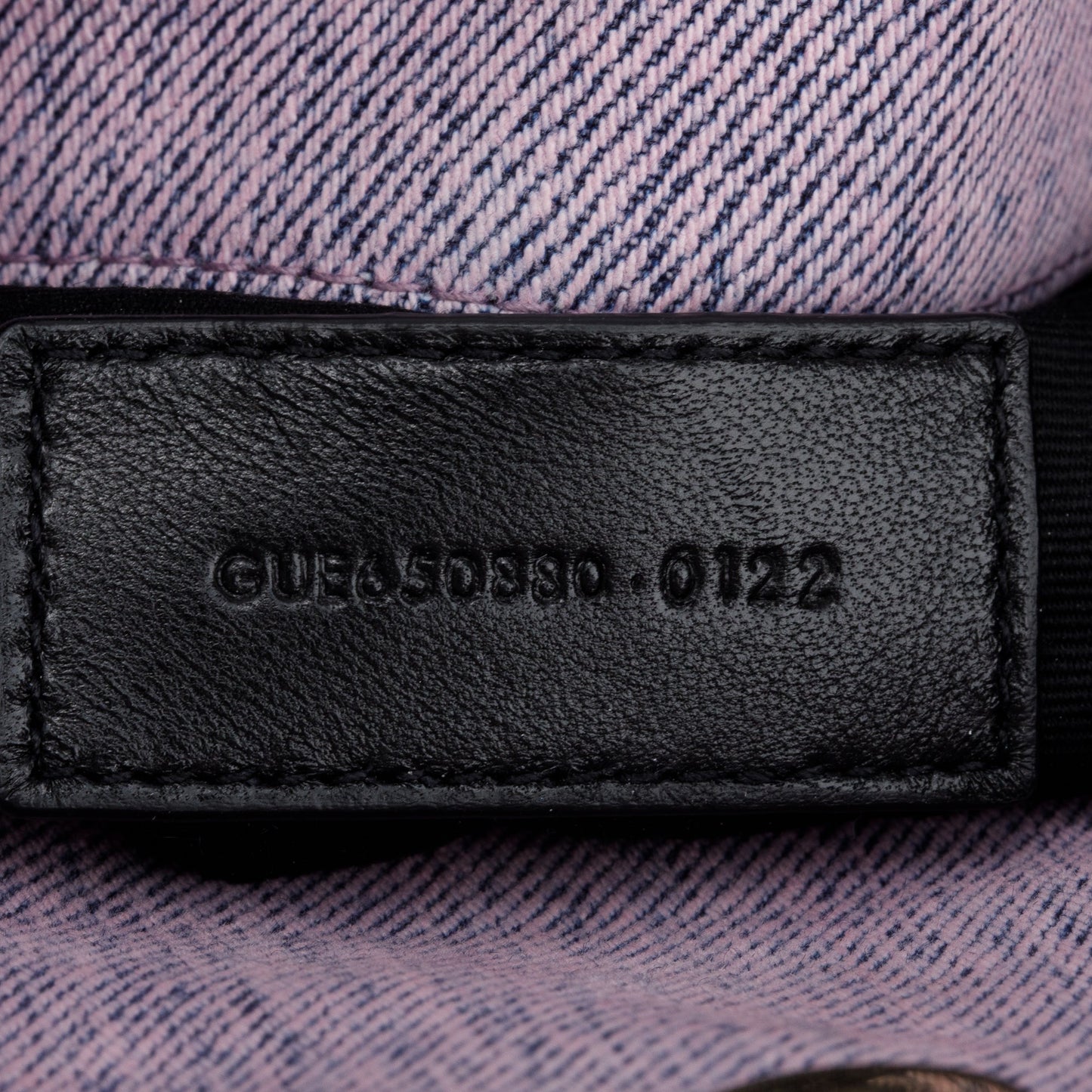Saint Laurent 2022 Purple Denim Small Puffer Pouch