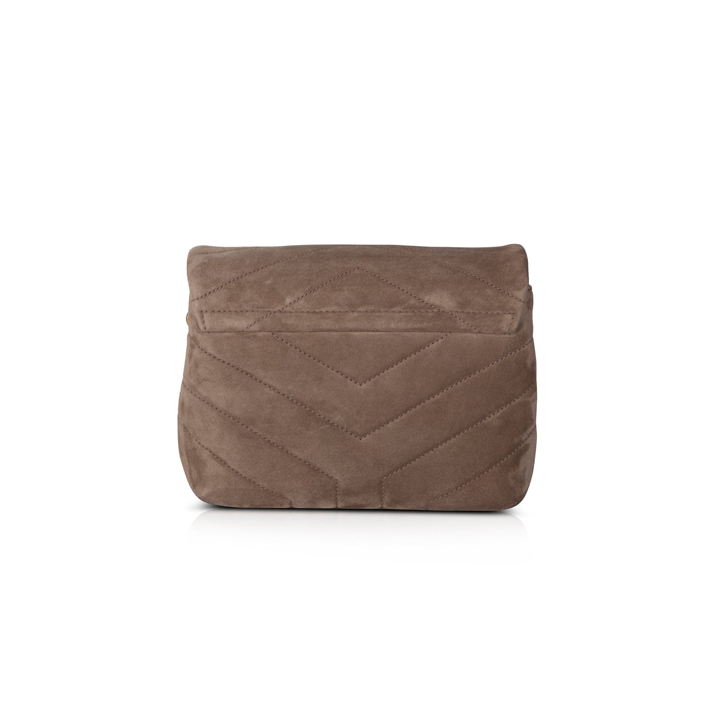 Saint Laurent 2022 Suede Toy Loulou Crossbody Bag