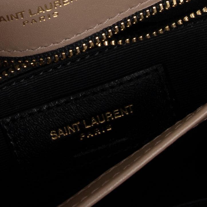 Saint Laurent 2022 Suede Toy Loulou Crossbody Bag