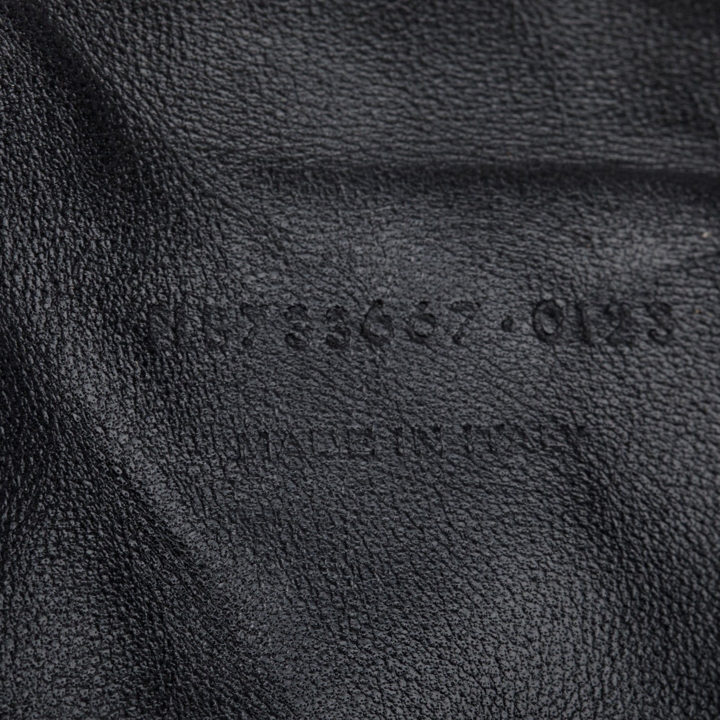 Saint Laurent 2023 White Leather Gaby Zipped Pouch