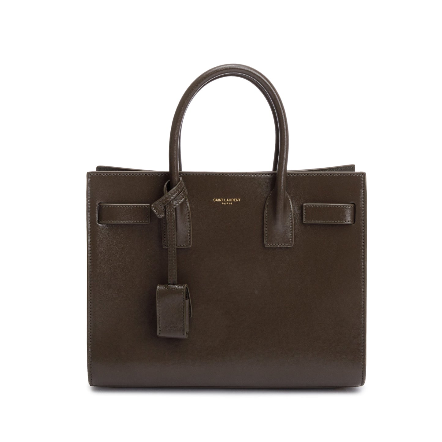 Saint Laurent 2024 Brown Smooth Leather Baby Sac De Jour
