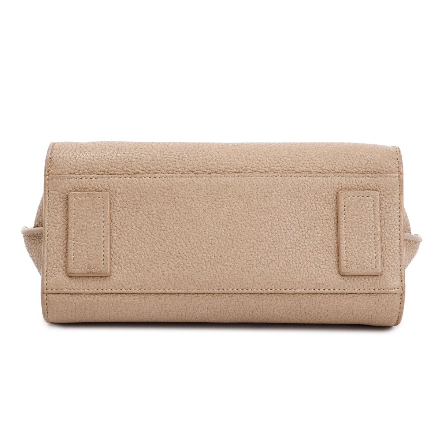 Saint Laurent Beige Grained Leather Nano Sac De Jour