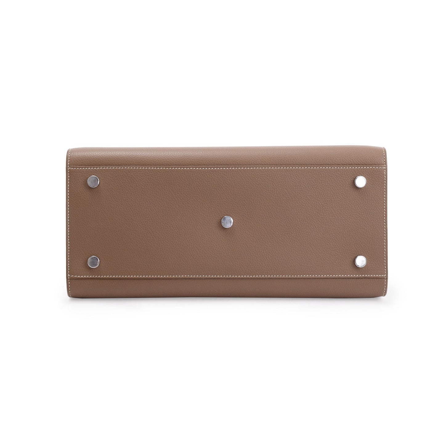 Saint Laurent Beige Grained Leather Small Sac De Jour