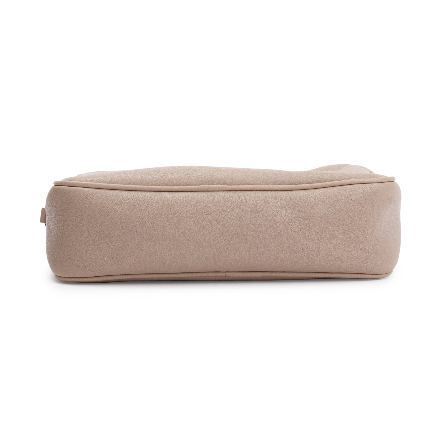 Saint Laurent Beige Monogram Leather Small Lou Camera Bag