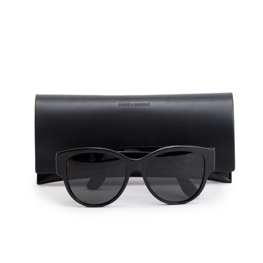 Saint Laurent Black Acetate SL M3 Sunglasses