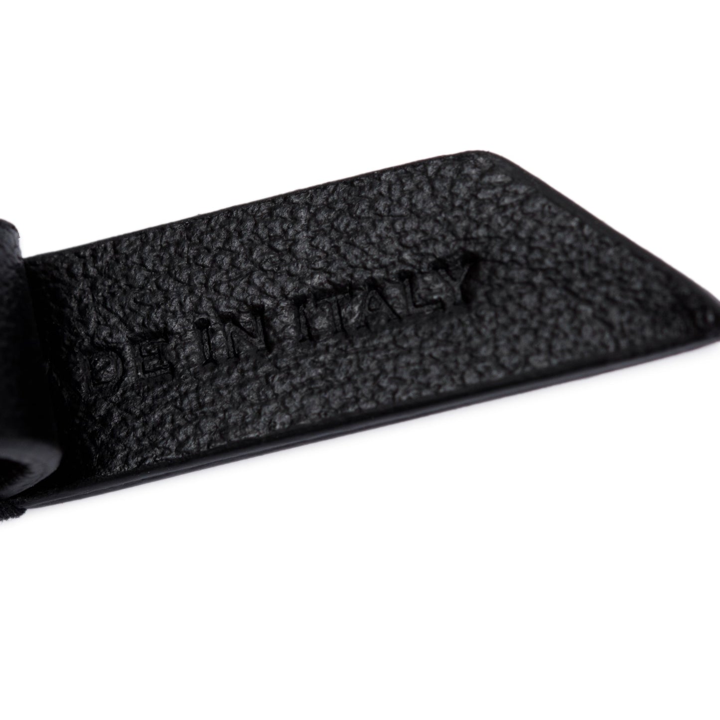 Saint Laurent Black Calfskin Leather 'For You' Mirror Holder