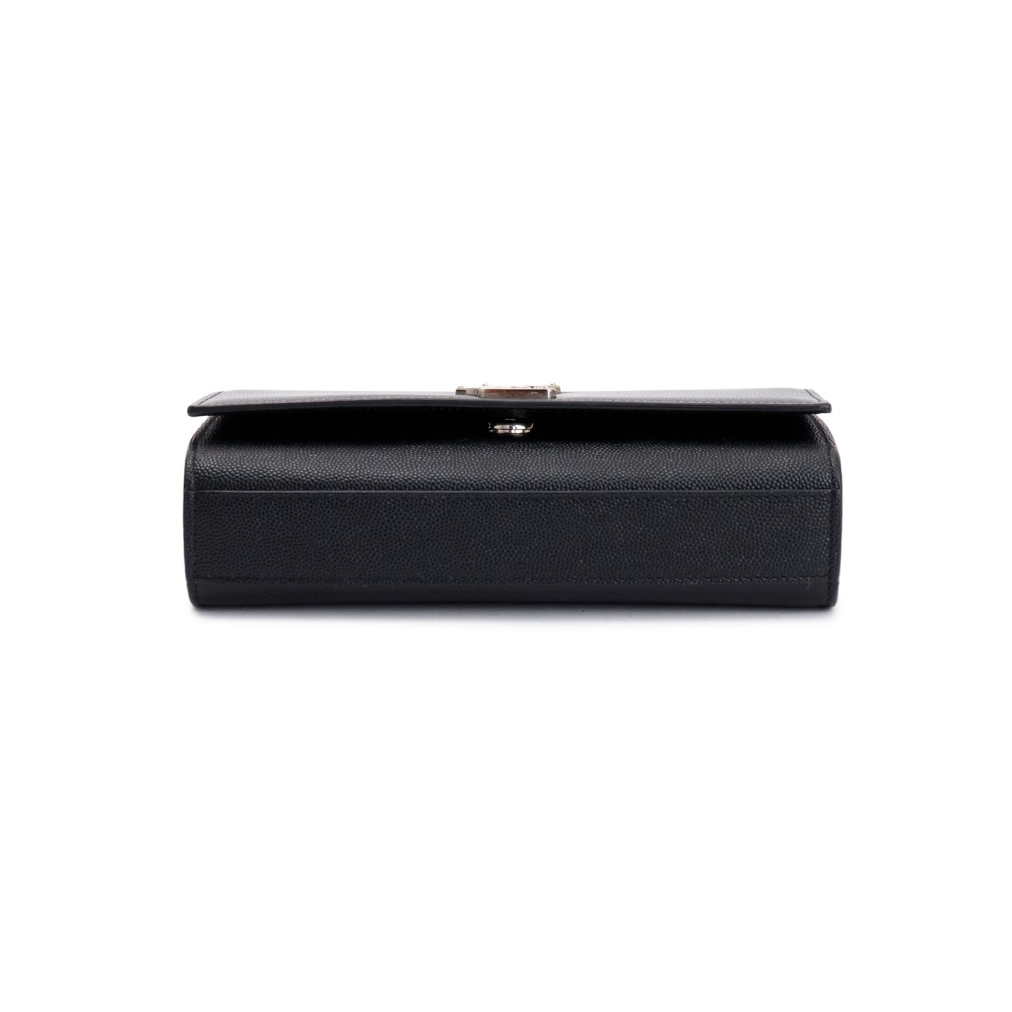 Saint Laurent Black Grain De Poudre Leather Small Kate Bag