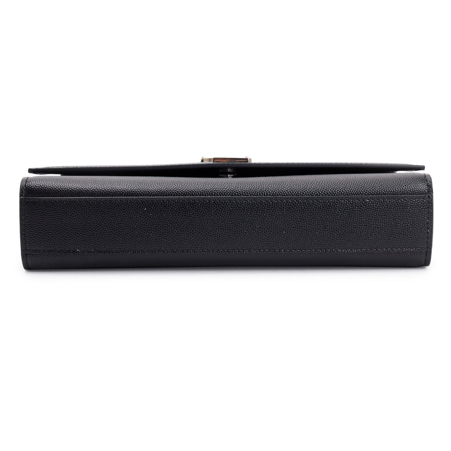 Saint Laurent Black Grained De Poudre Leather Medium Kate Bag