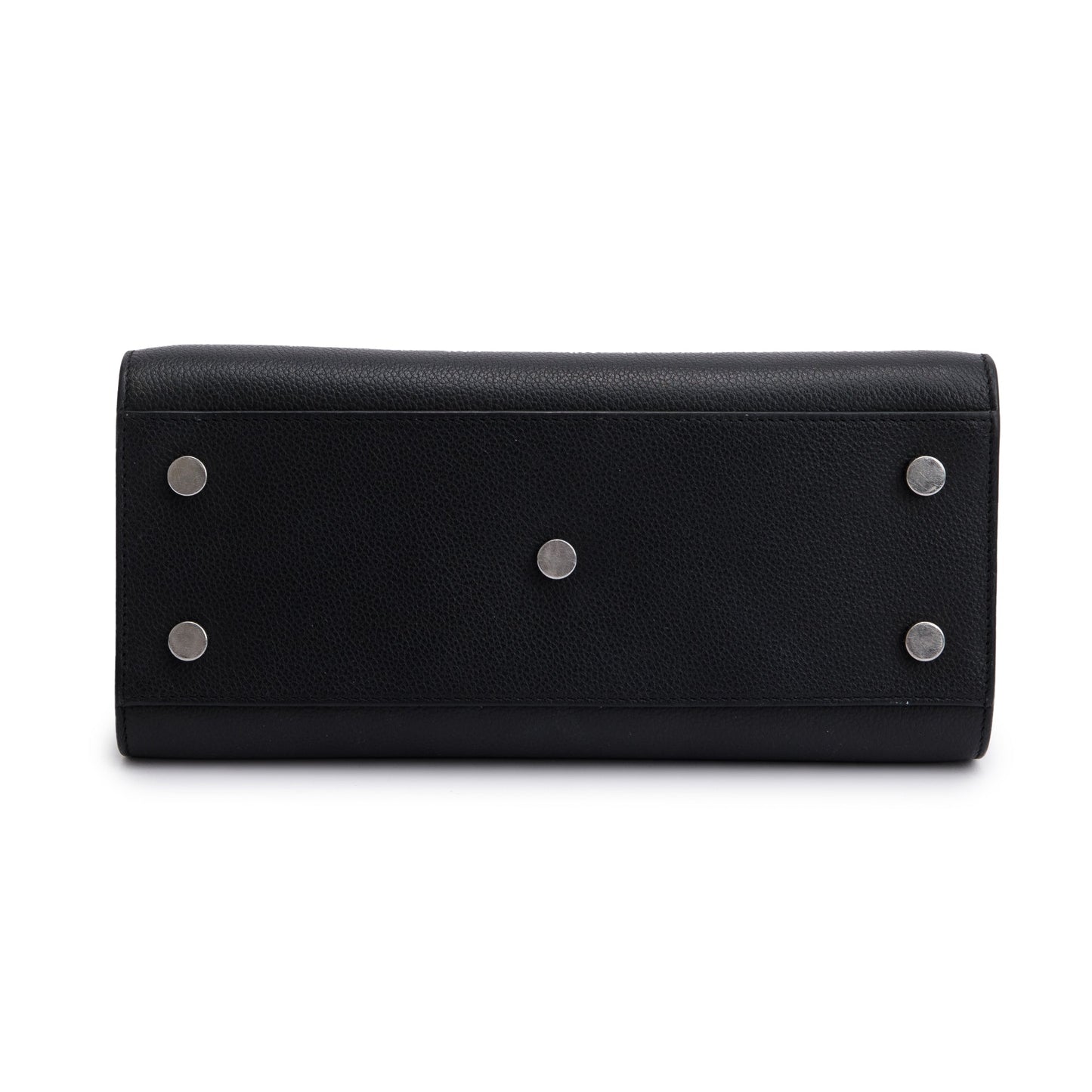 Saint Laurent Black Grained Leather Baby Sac De Jour