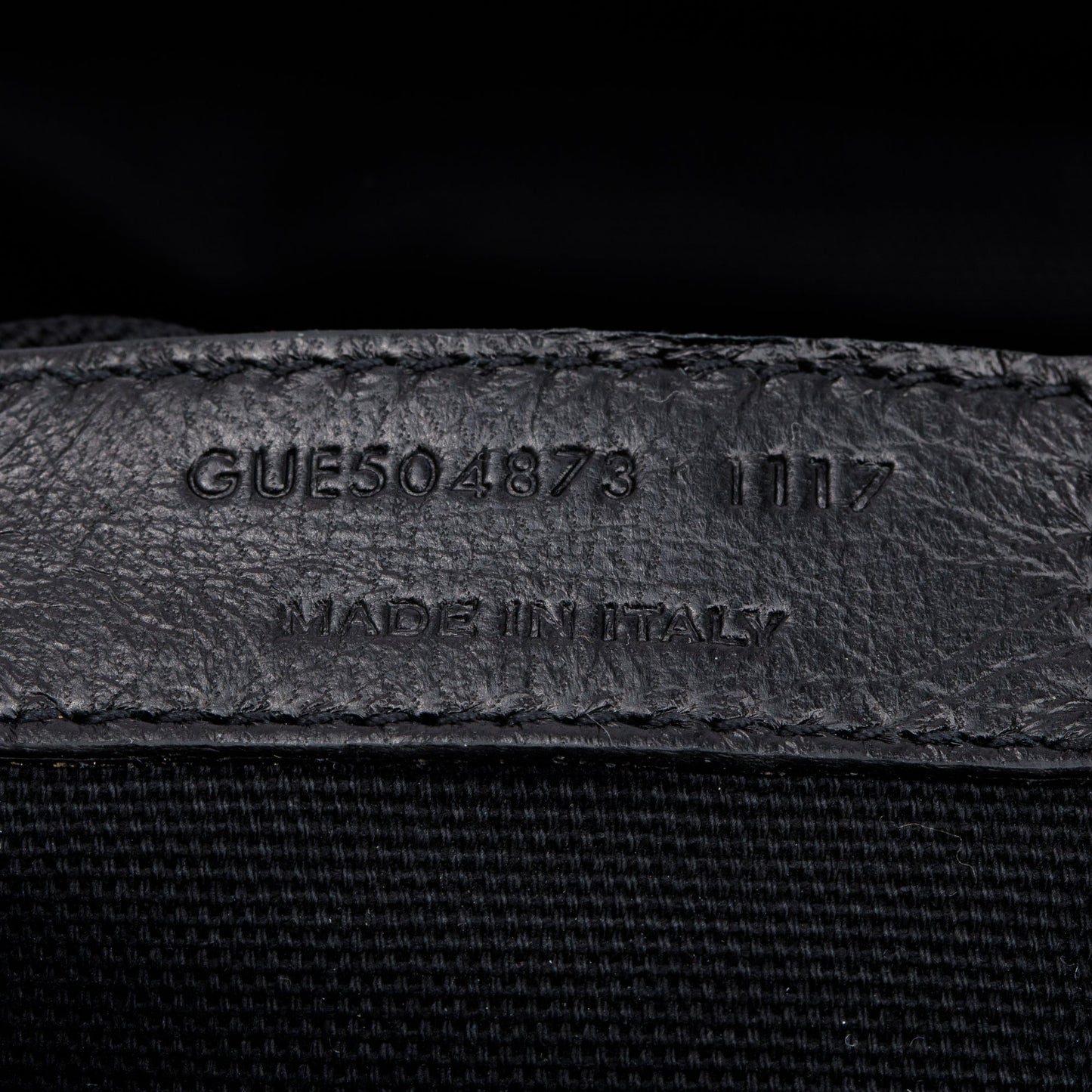 Saint Laurent Black Large ID Convertible Bag