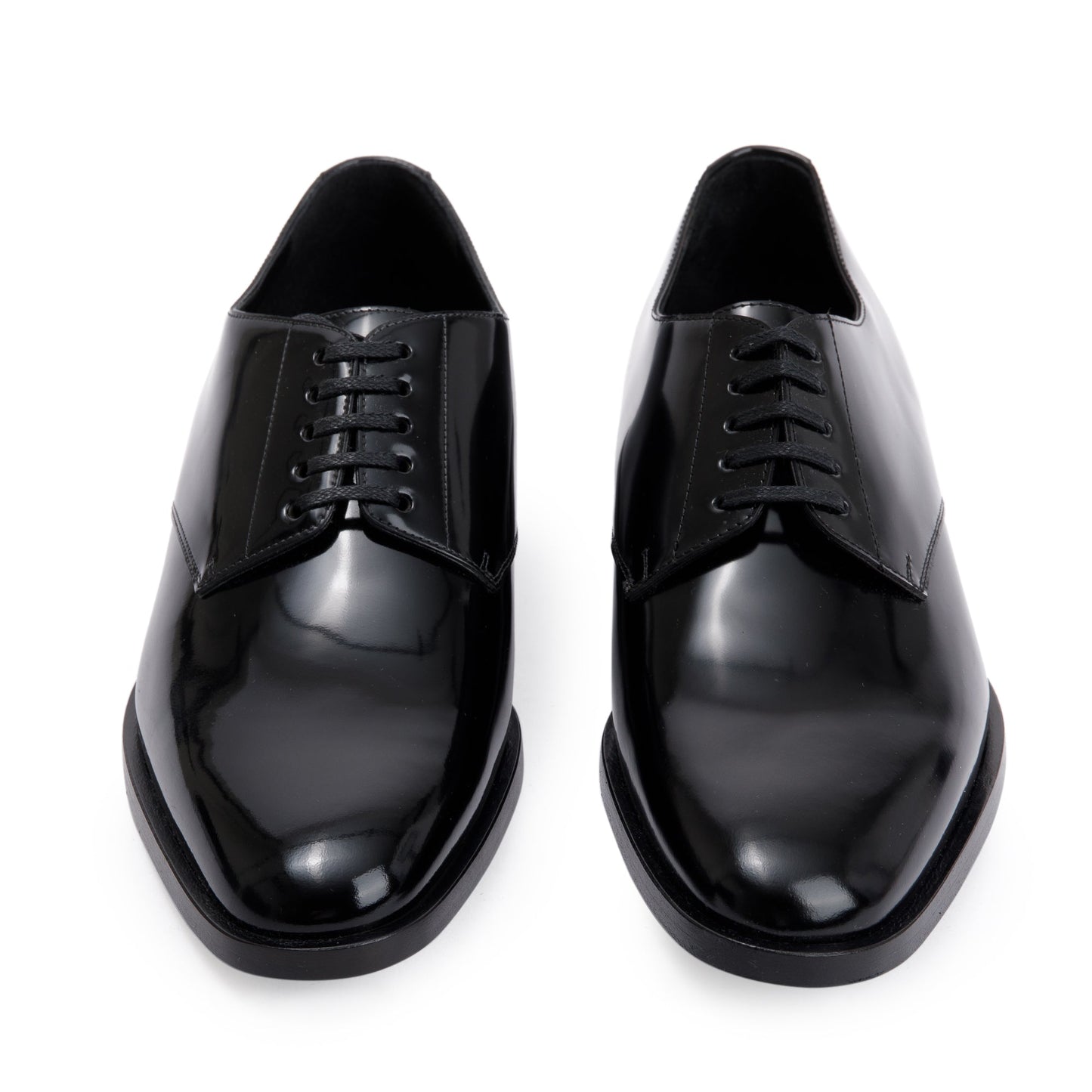 Saint Laurent Black Patent Leather Montaigne 25 Uniform, Size 37