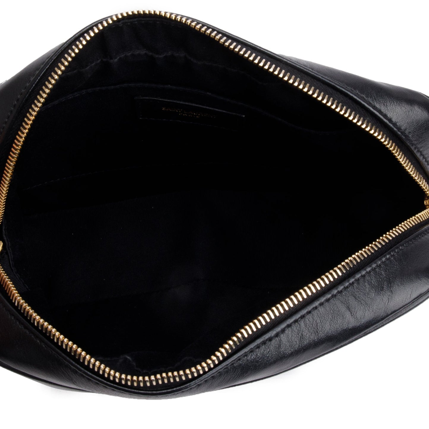 Saint Laurent Black Quilted Leather Lou Camera Bag