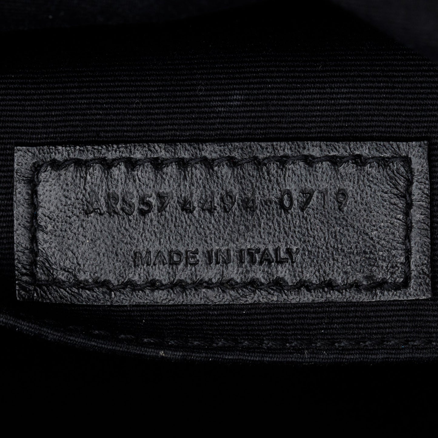 Saint Laurent Black Quilted Leather Lou Camera Bag