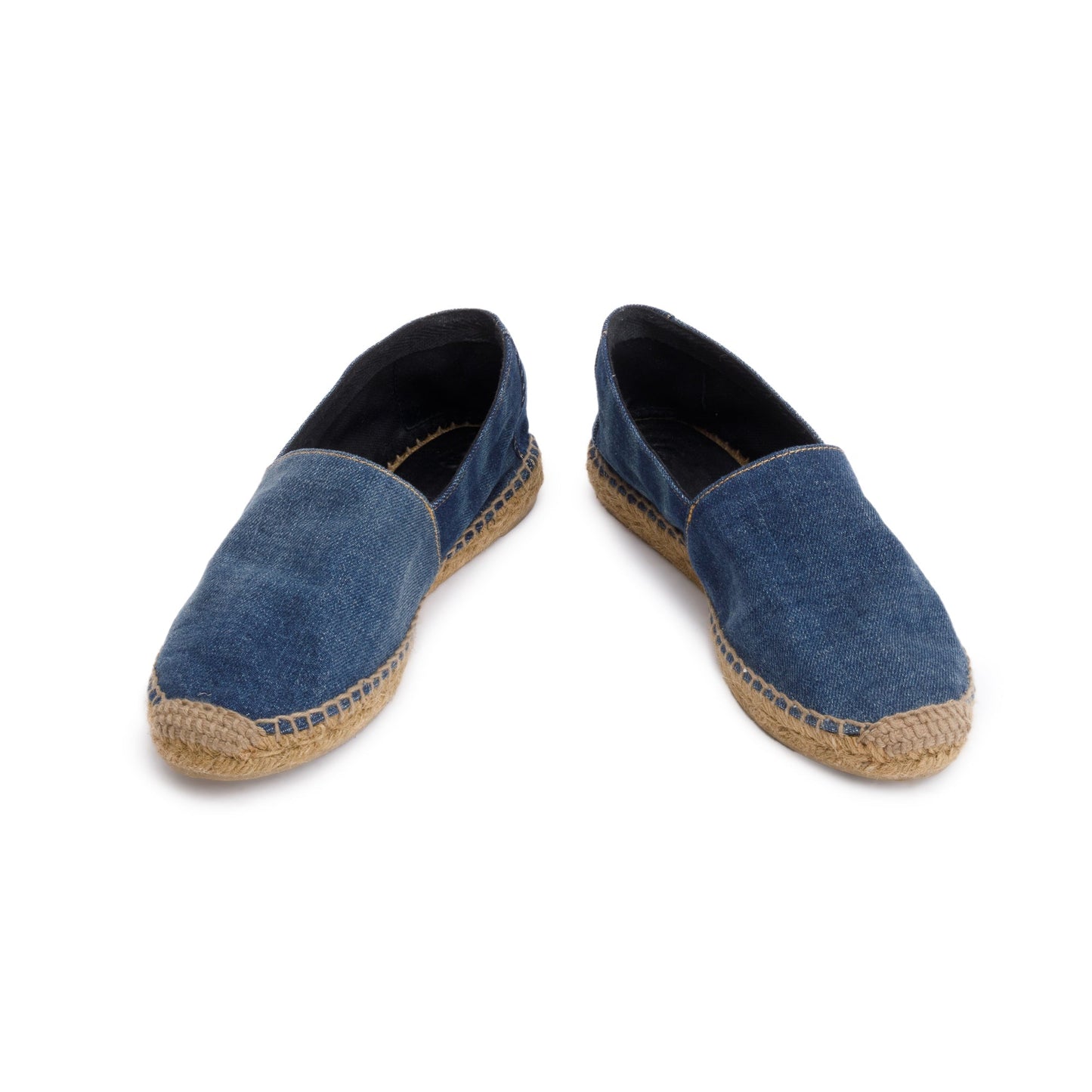 Saint Laurent Blue Denim Espadrilles, Size 39