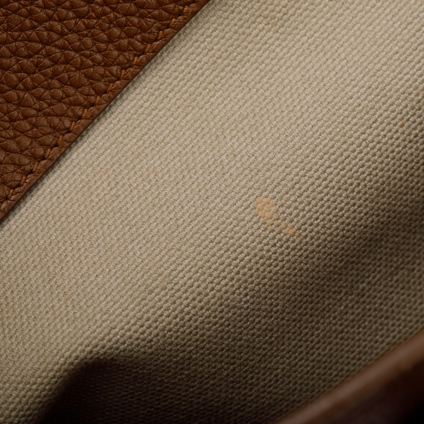 Saint Laurent Brown Grained Calfskin Leather Baby Sac De Jour