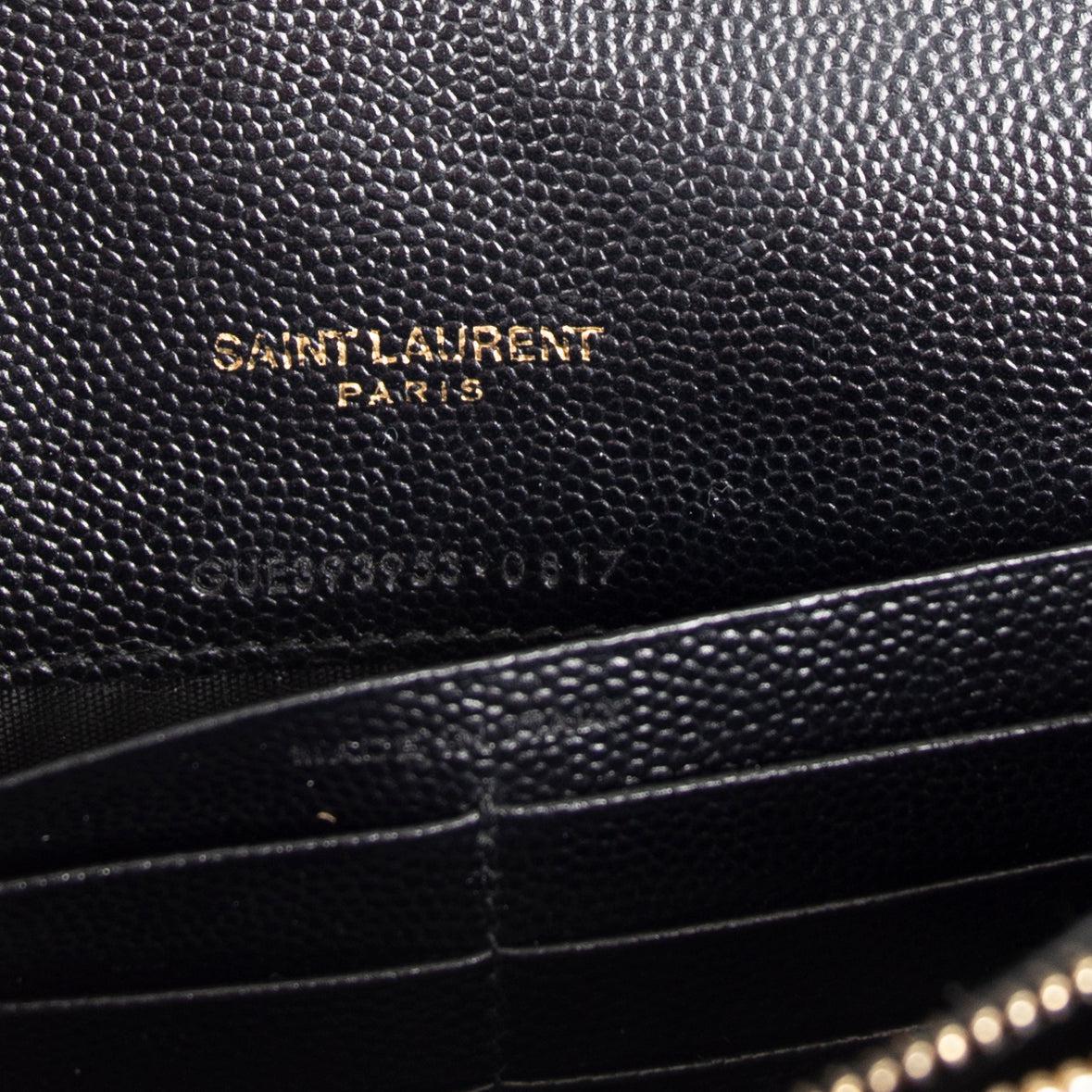 Saint Laurent Cassandre Envelope Chain Wallet