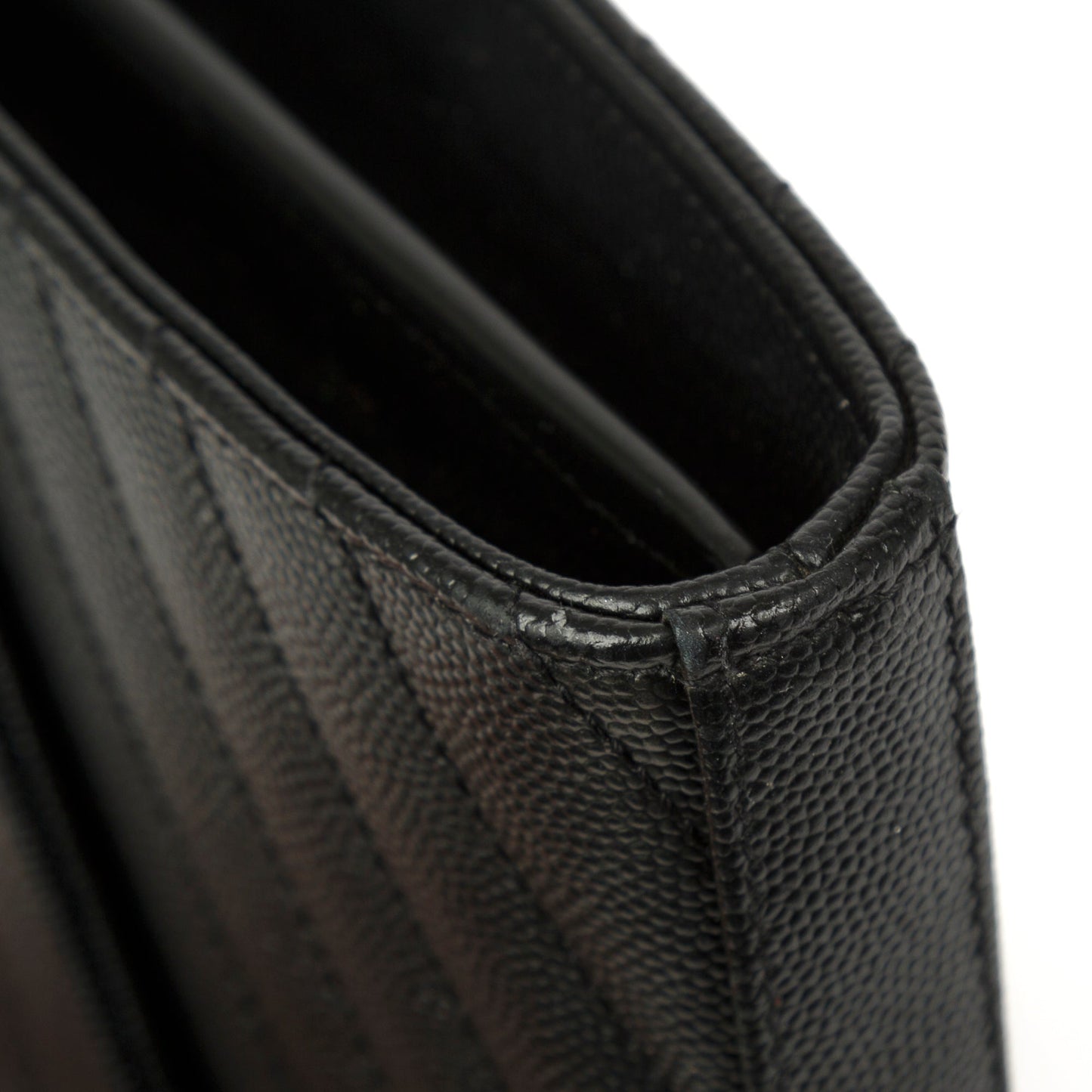 Saint Laurent Cassandre Matelasse Chain Wallet
