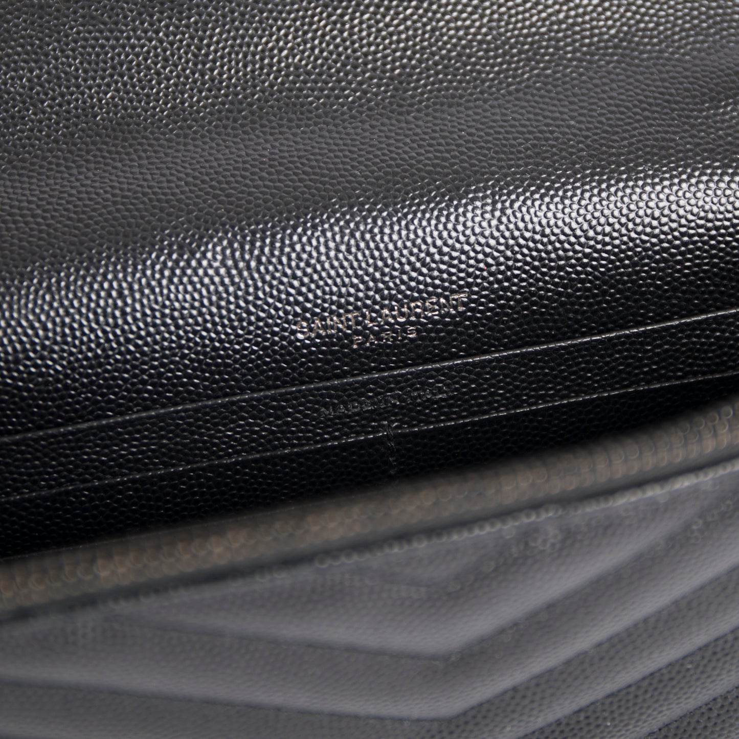 Saint Laurent Classic Monogram Envelope Chain Wallet