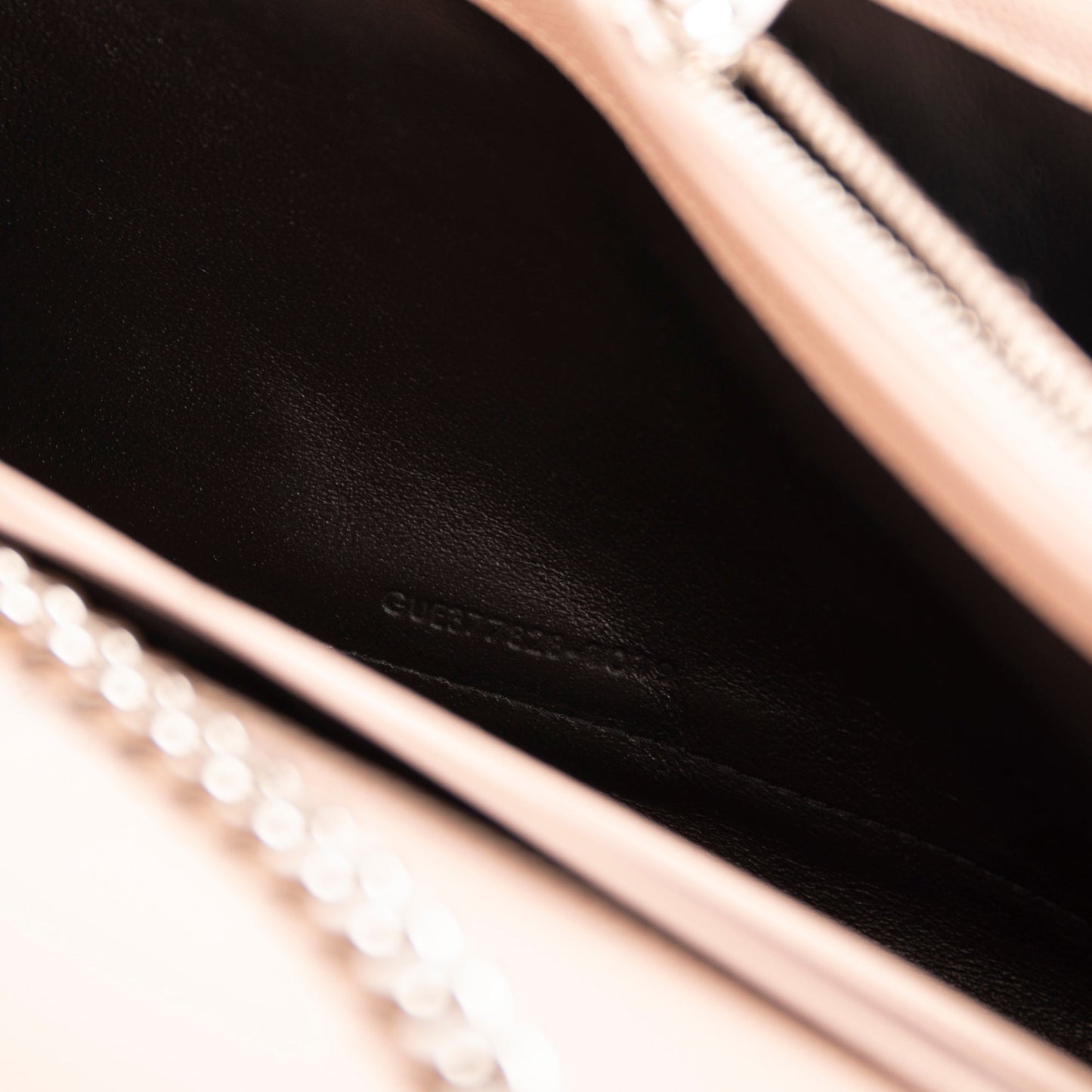 Saint Laurent Classic Monogram Envelope Chain Wallet