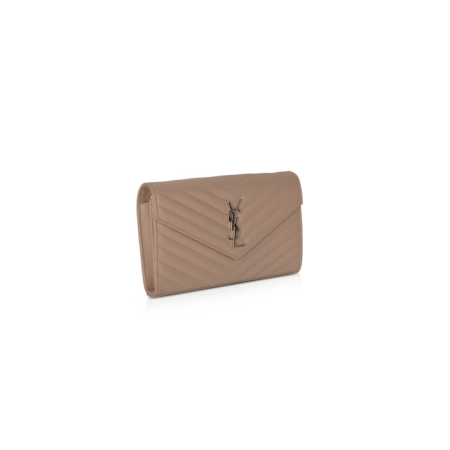 Saint Laurent Classic Monogram Envelope Chain Wallet