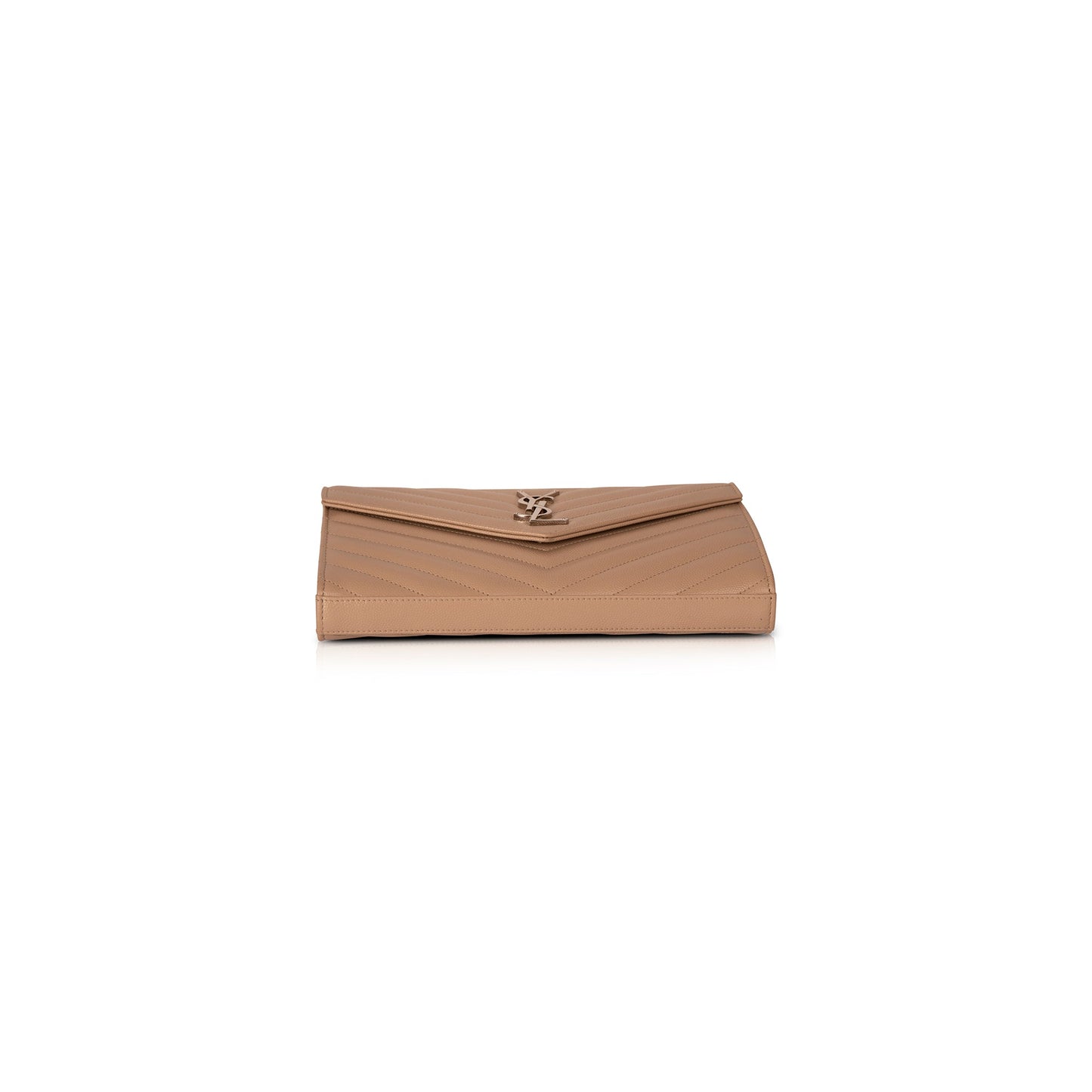 Saint Laurent Classic Monogram Envelope Chain Wallet