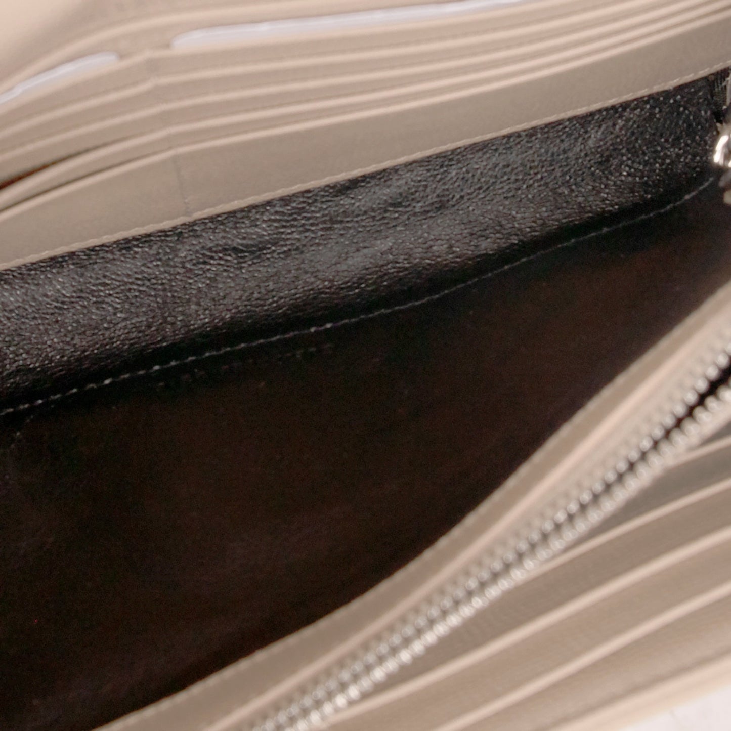 Saint Laurent Classic Monogram Envelope Chain Wallet