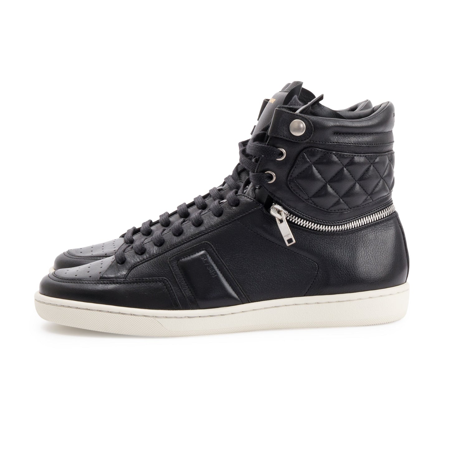 Saint Laurent Court Classic High Top Sneakers SL34/H, Size 41.5