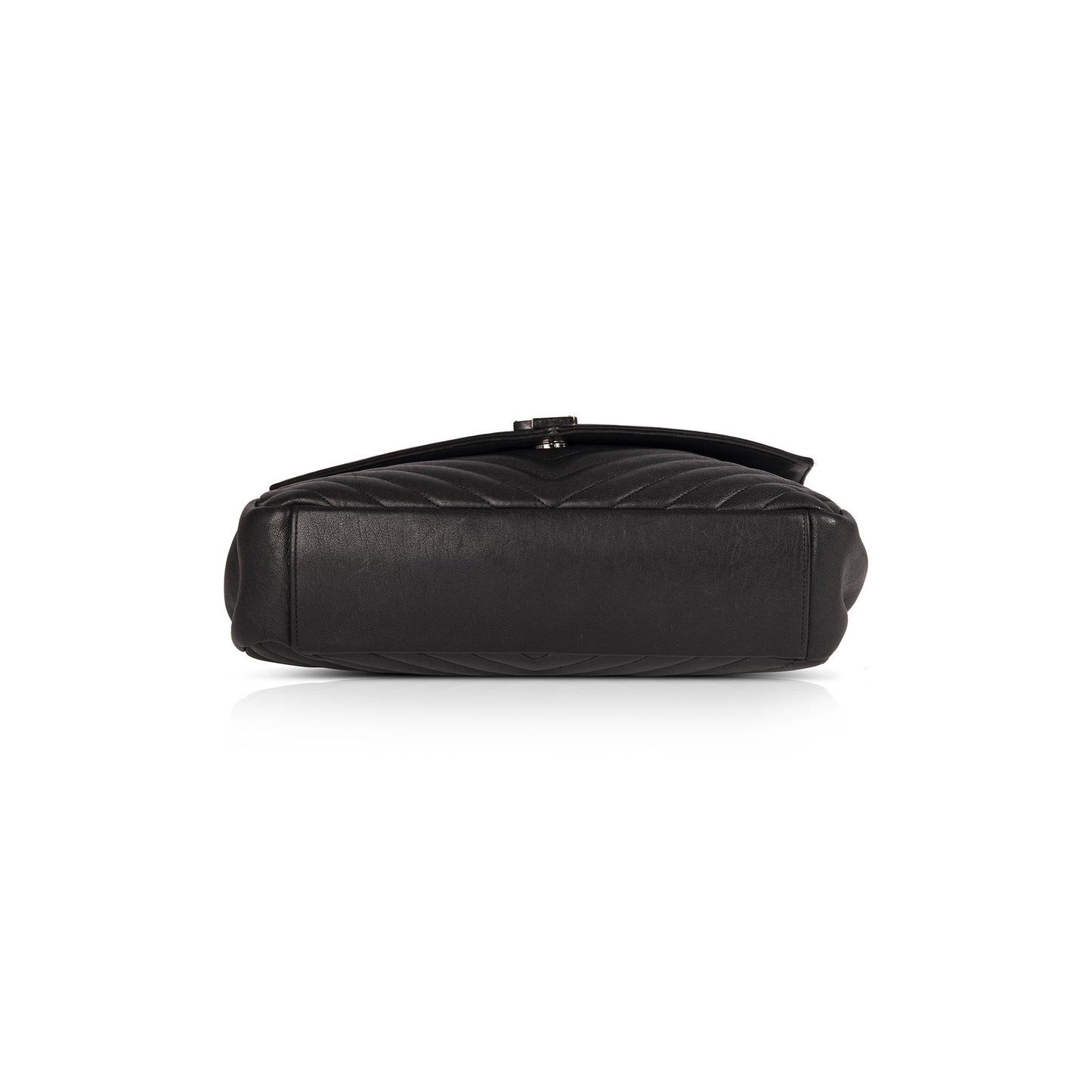 Saint Laurent Large Chevron College Bag