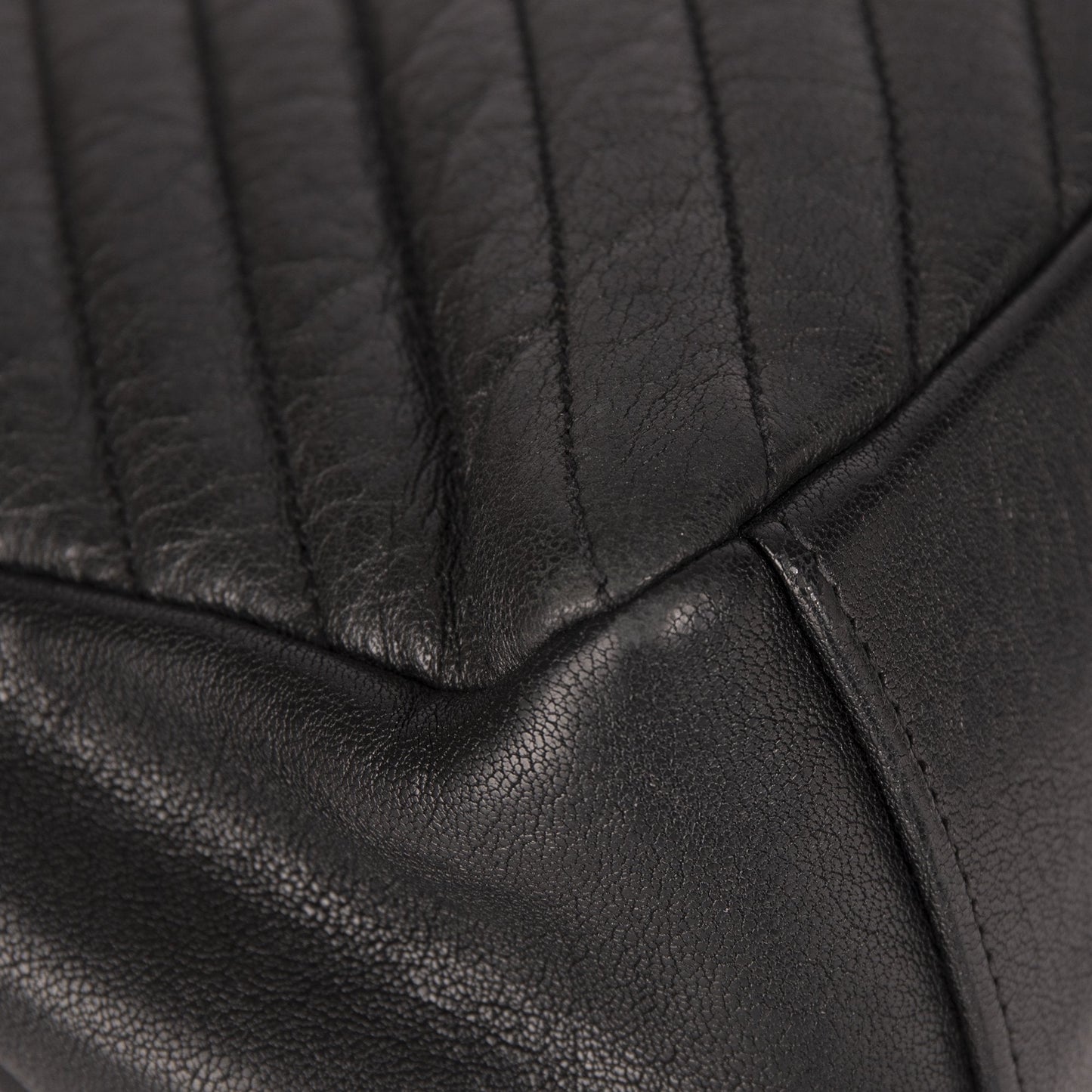 Saint Laurent Large Chevron College Bag
