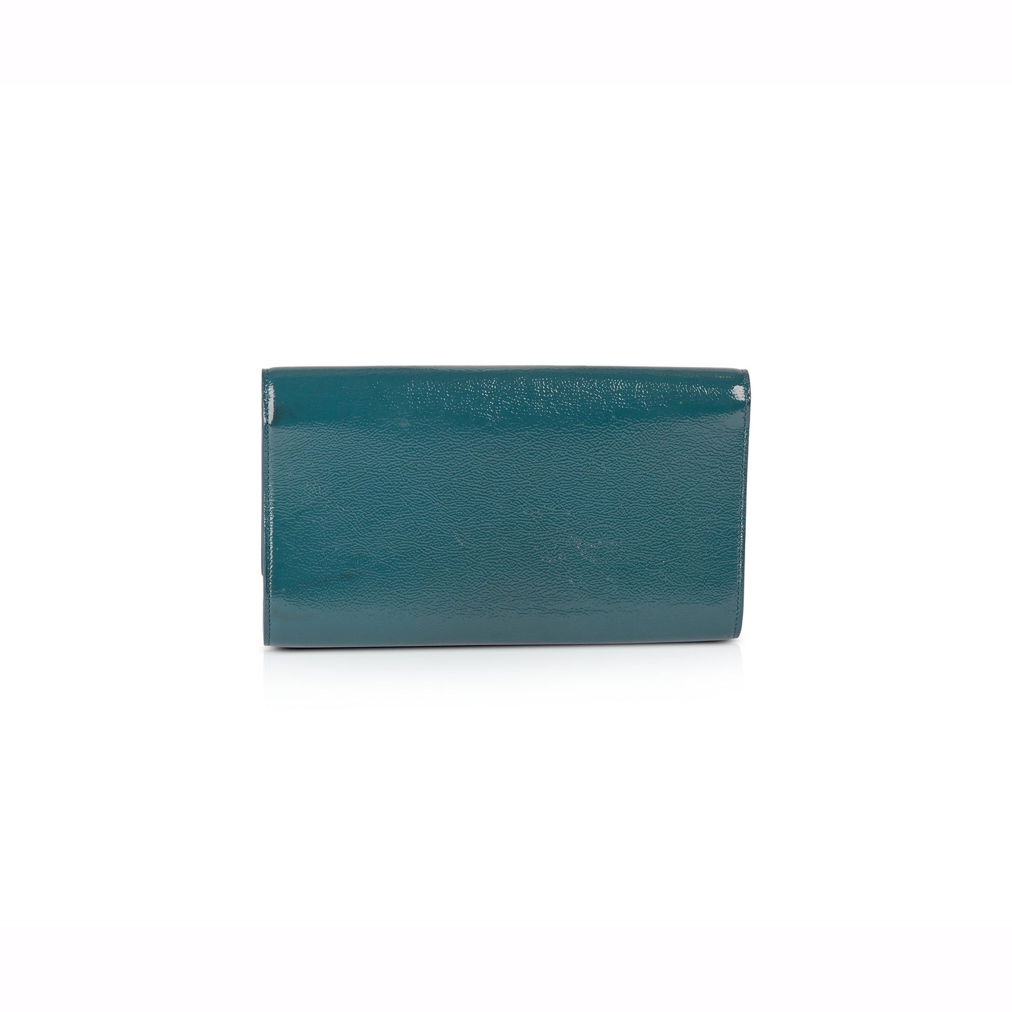 Saint Laurent Large Patent Leather Belle de Jour Clutch