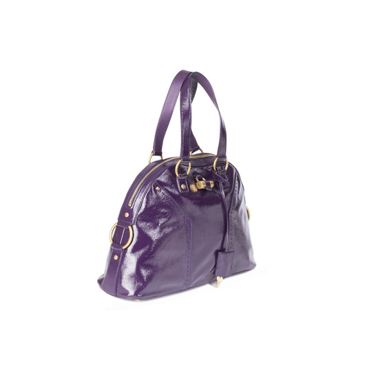 Saint Laurent Large Patent Leather Muse Bag