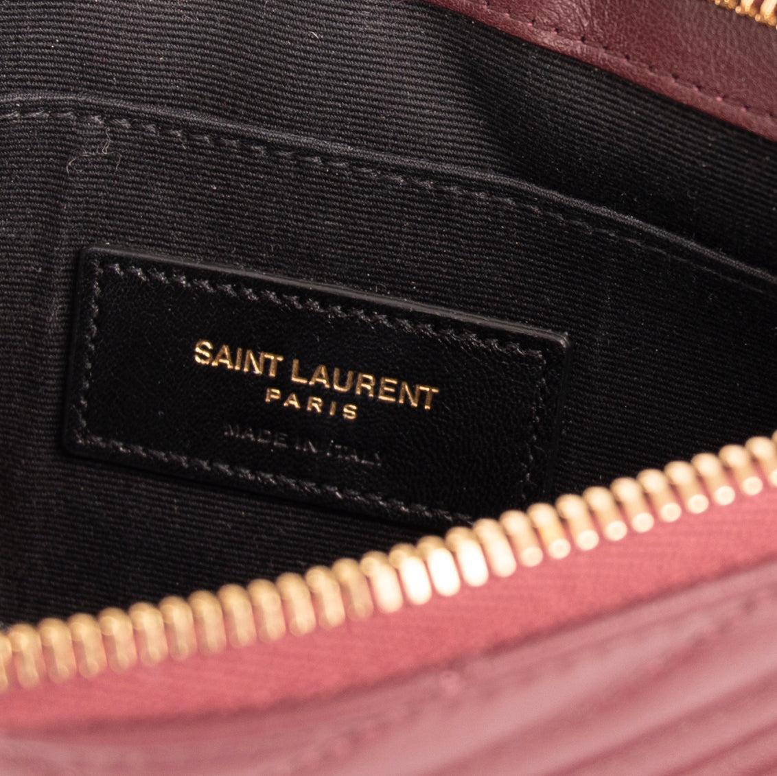 Saint Laurent Matelasse Cassandre Wrist Pouch