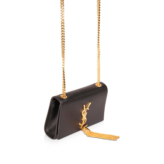 Saint Laurent Mini Monogram Kate Tassel Bag