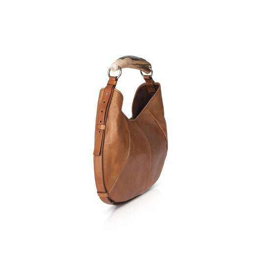 Saint Laurent Mombasa Horn Hobo