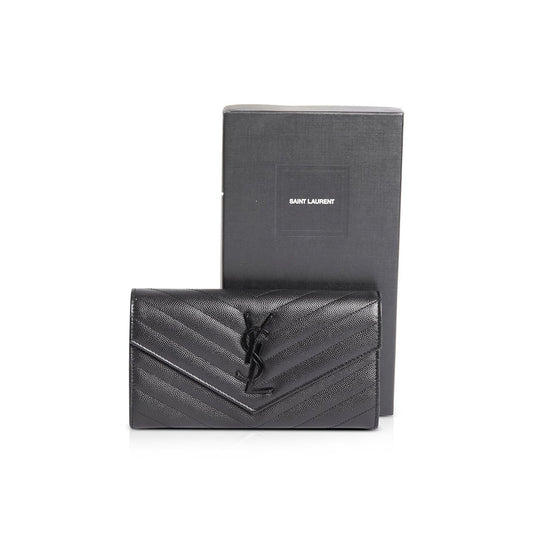 Saint Laurent Monogram Cassandre Envelope Wallet