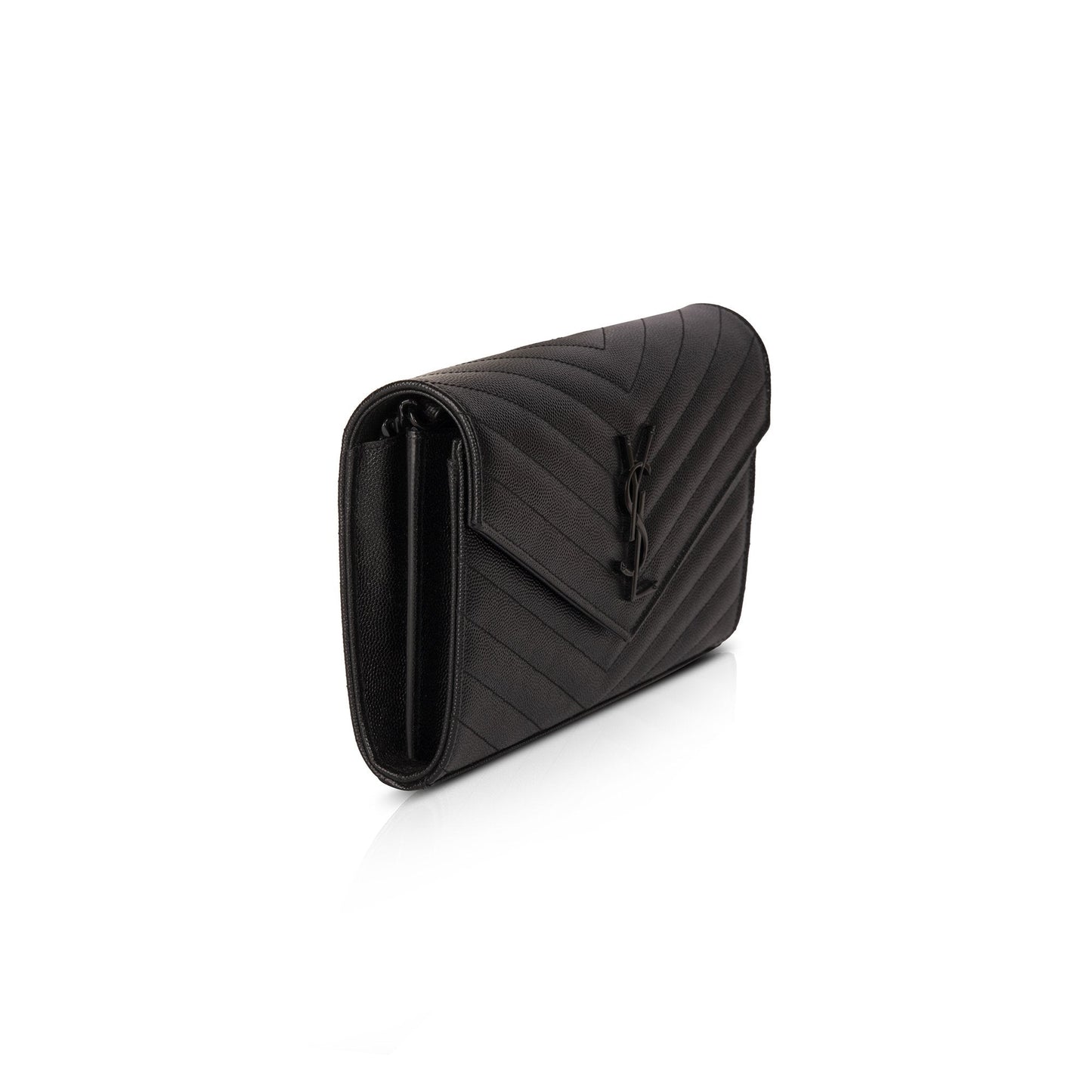 Saint Laurent Monogram Chain Wallet