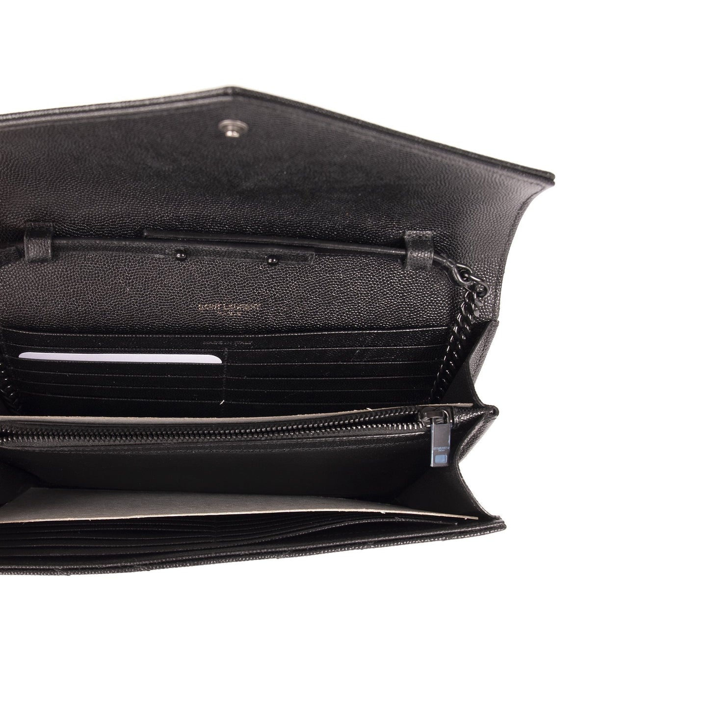 Saint Laurent Monogram Chain Wallet