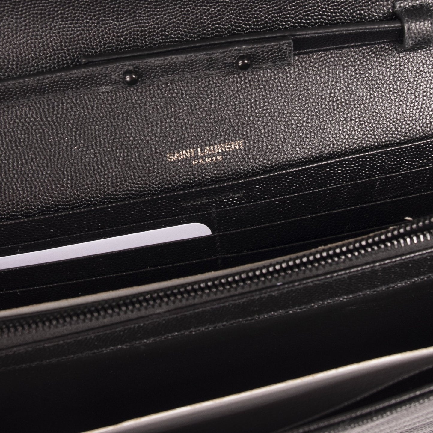 Saint Laurent Monogram Chain Wallet