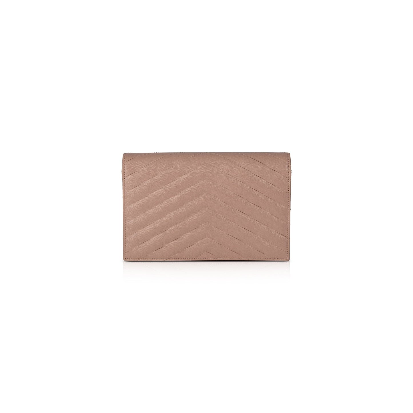 Saint Laurent Monogram Matelasse Envelope Chain Wallet