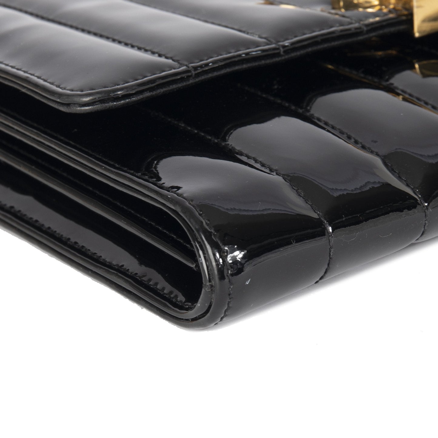 Saint Laurent Monogram Vicky Chain Wallet