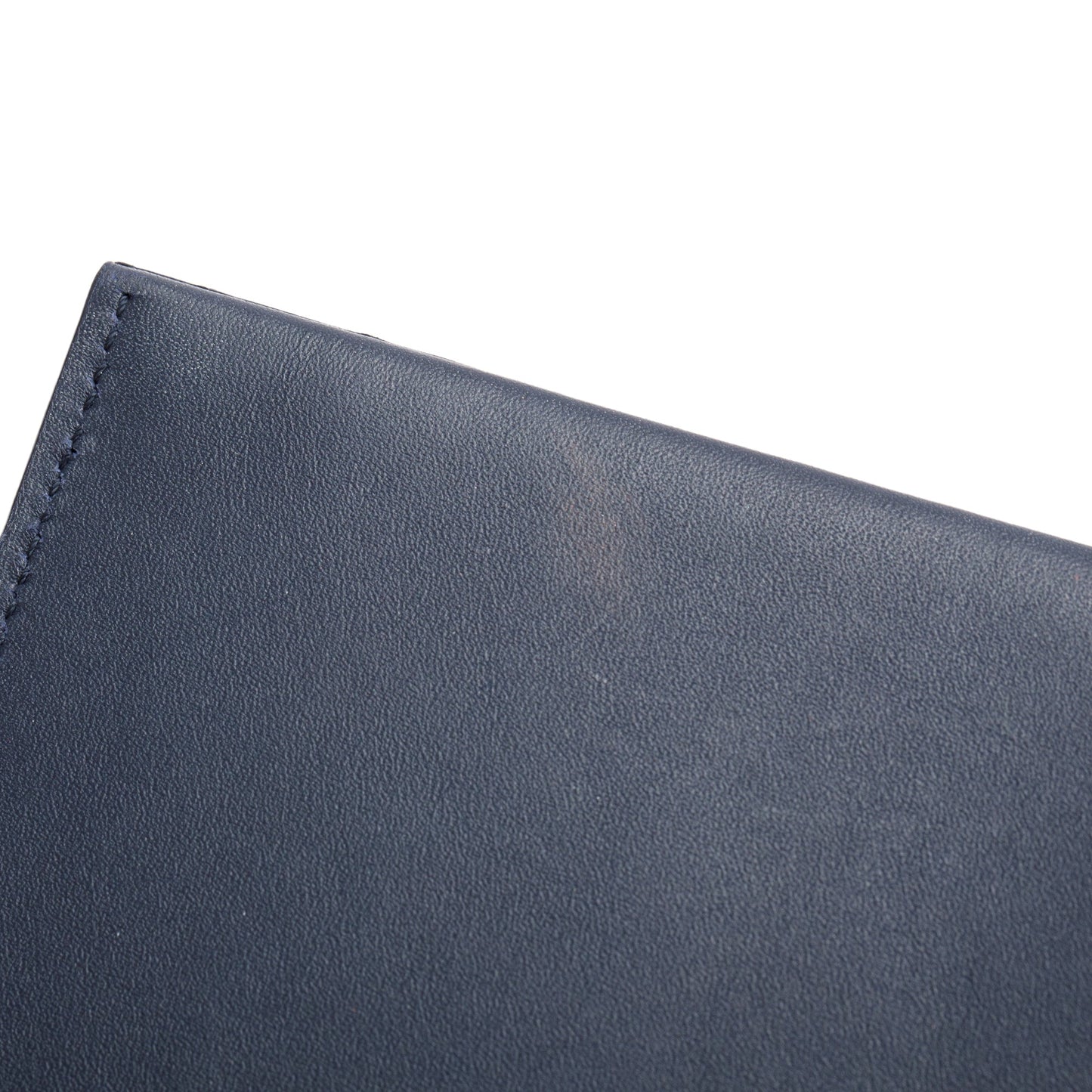 Saint Laurent Navy Calfskin Leather Kate Tassel Wallet on Chain