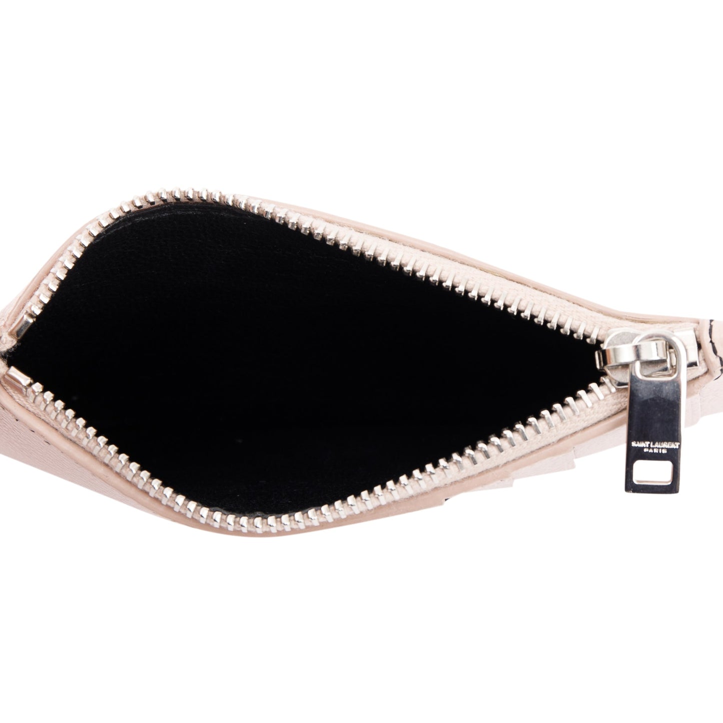 Saint Laurent Paris Fragments Zipped Card Case