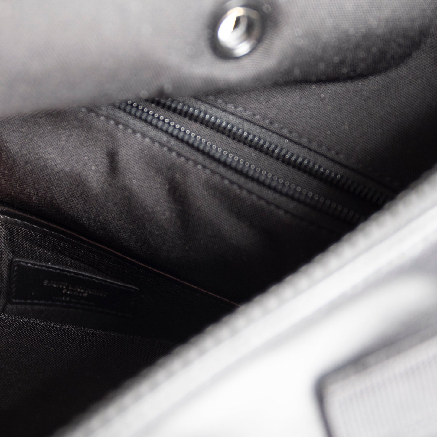 Saint Laurent Rivington Race Leather Backpack