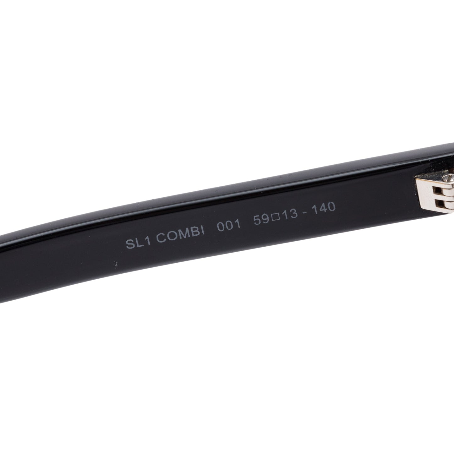 Saint Laurent SL 1 Combi Black Acetate Oversized Sunglasses