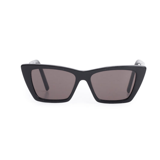 Saint Laurent SL 276 Black Acetate Mica Cat Eye Sunglasses