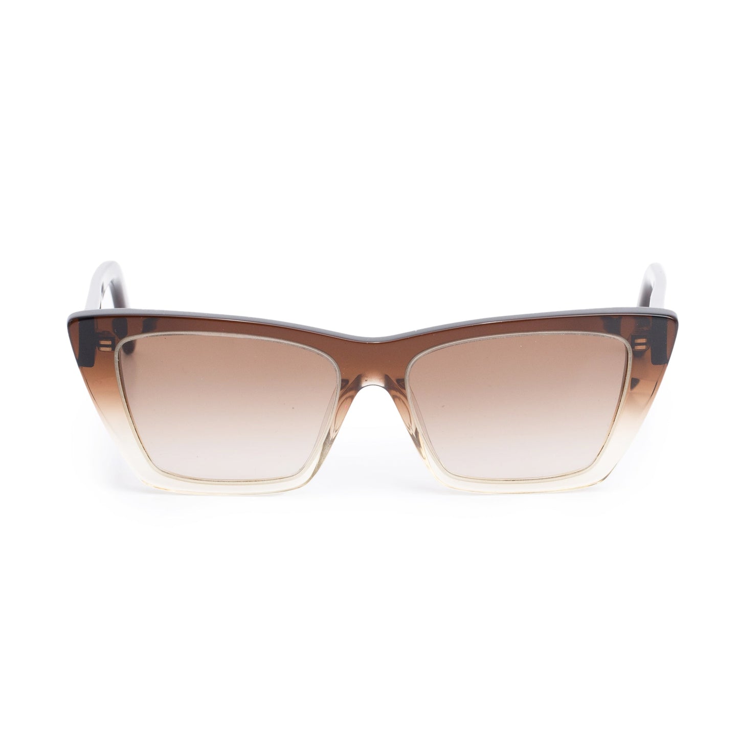 Saint Laurent SL 276 BrownAcetate Mica Cat Eye Sunglasses