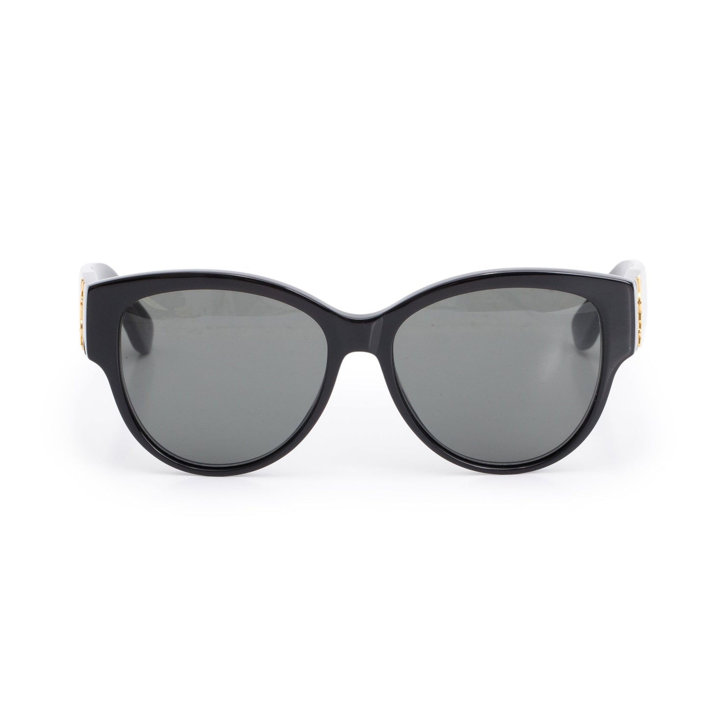 Saint Laurent SL M3 Black Acetate Monogram Logo Wayfarer Sunglasses