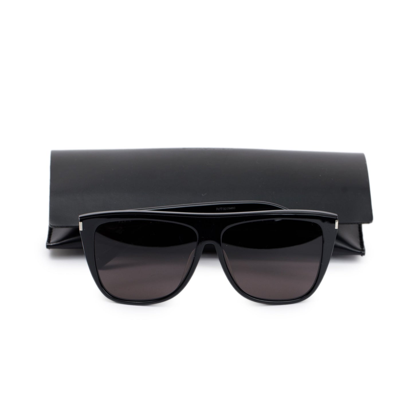 Saint Laurent SL1/F Black Acetate Sunglasses